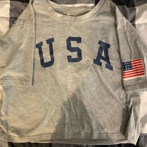 USA Crop Top